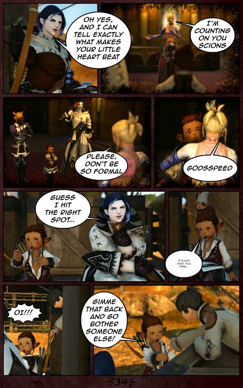 FFXIV NSFW Gpose Comics .